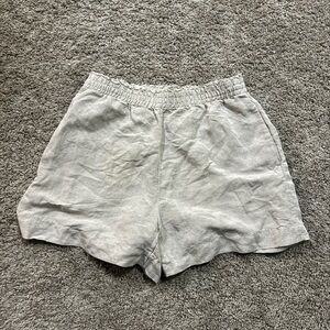 HnM linen shorts